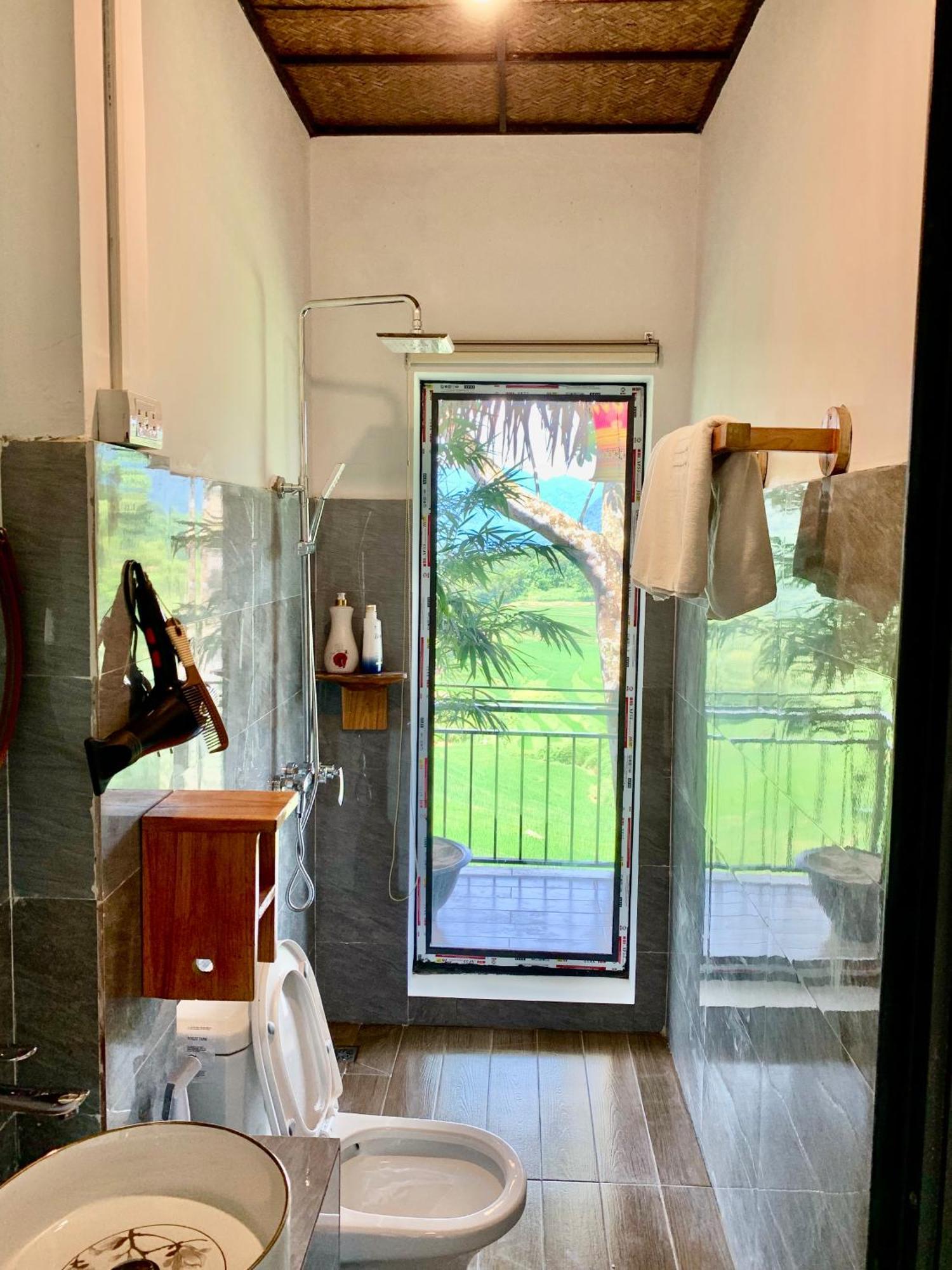Bed and Breakfast Puluong Aroma Huong Ba Thuoc Esterno foto