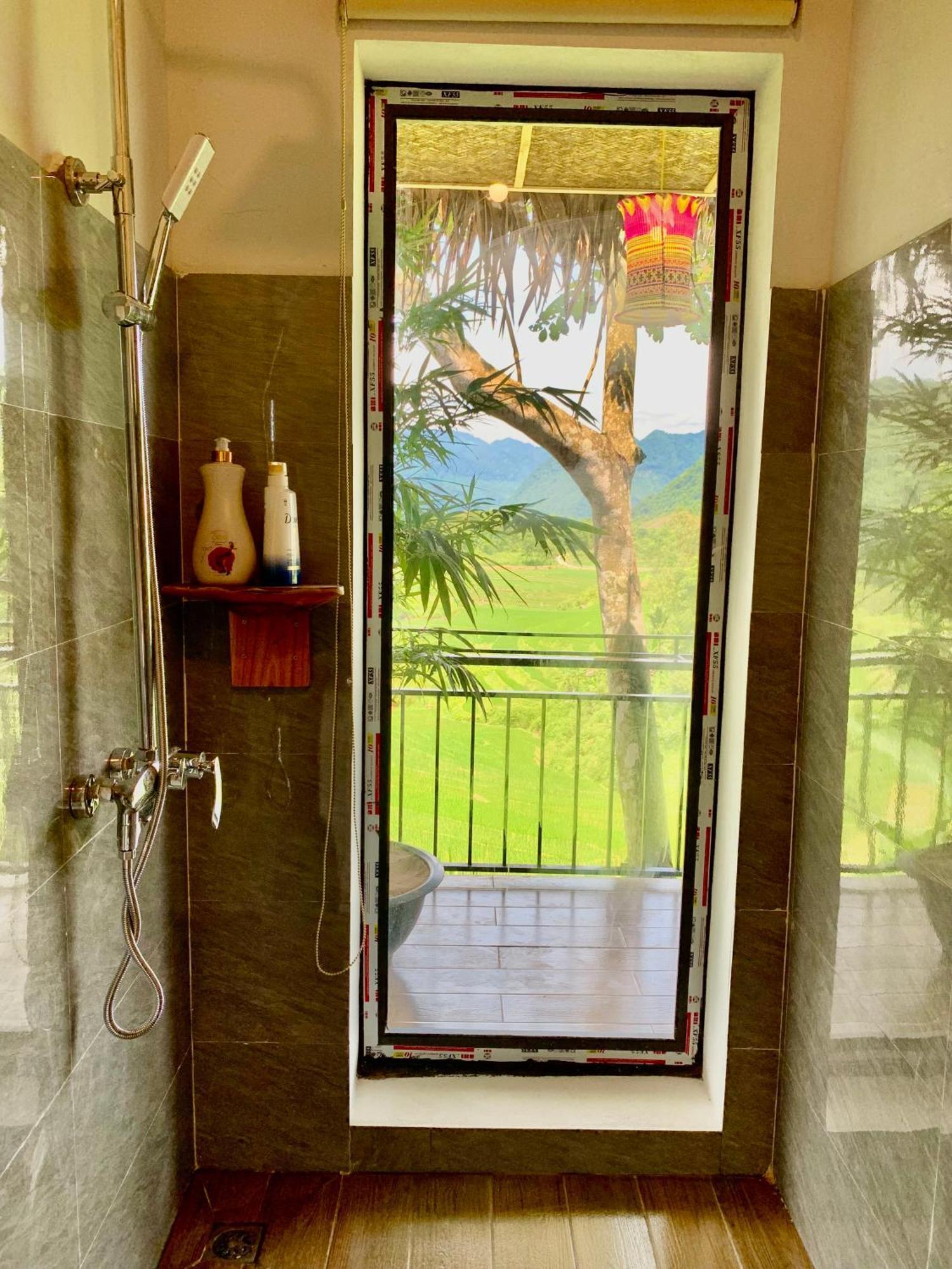 Bed and Breakfast Puluong Aroma Huong Ba Thuoc Esterno foto