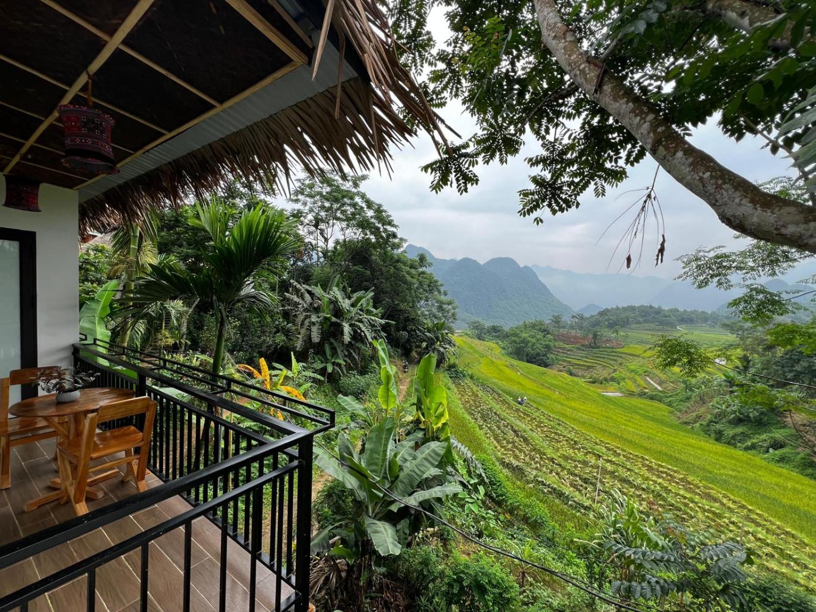 Bed and Breakfast Puluong Aroma Huong Ba Thuoc Esterno foto