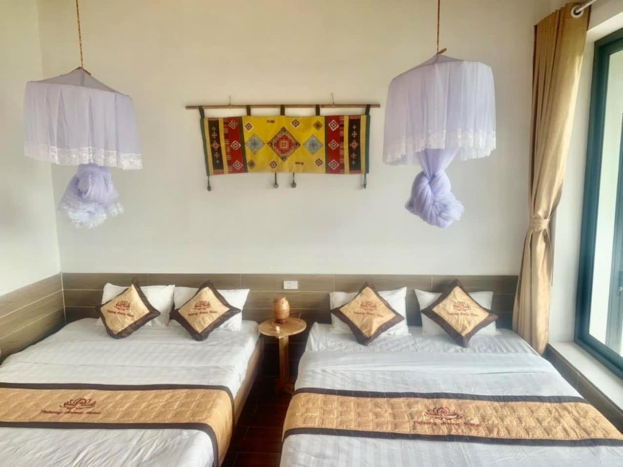 Bed and Breakfast Puluong Aroma Huong Ba Thuoc Esterno foto
