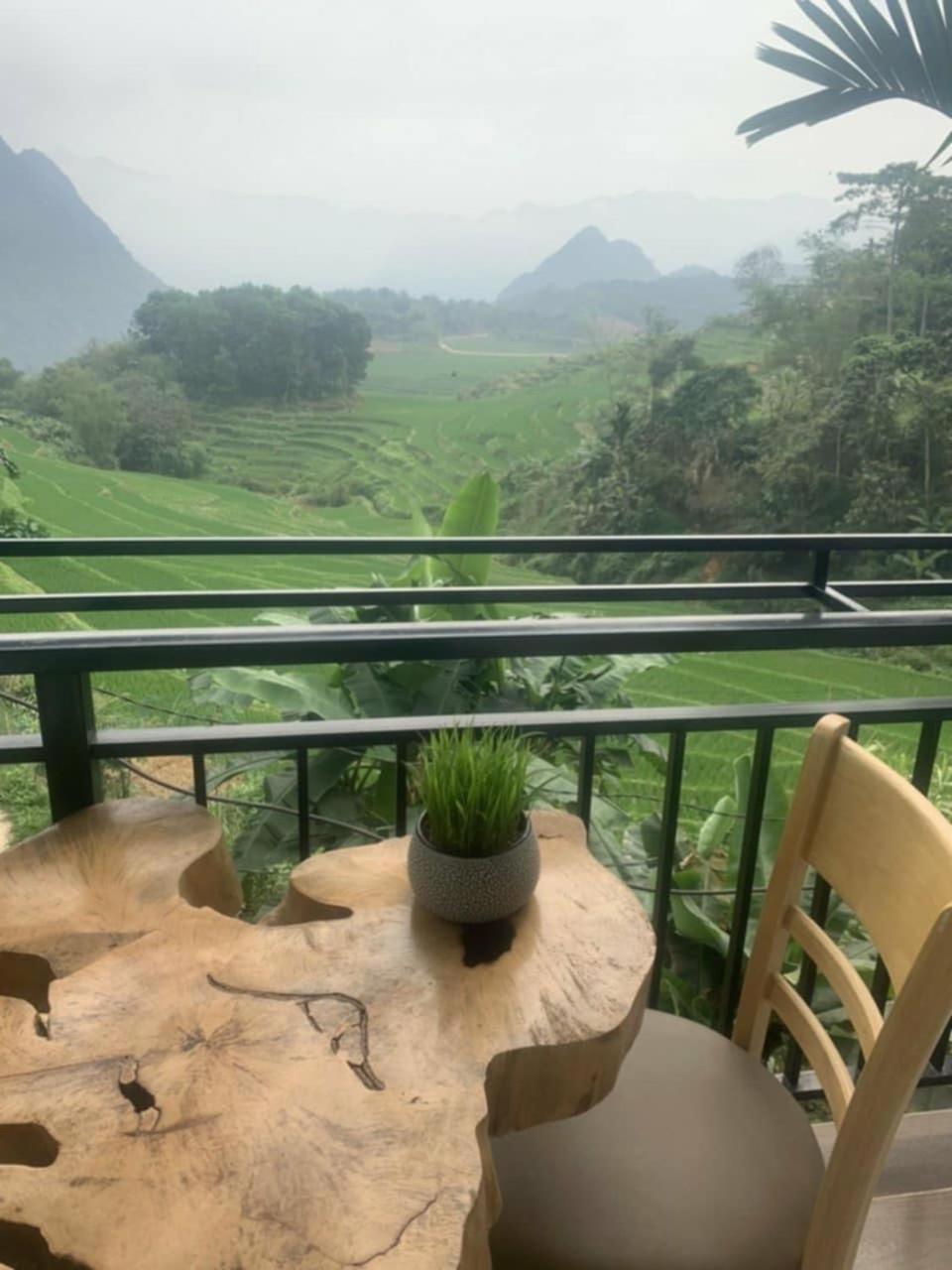 Bed and Breakfast Puluong Aroma Huong Ba Thuoc Esterno foto
