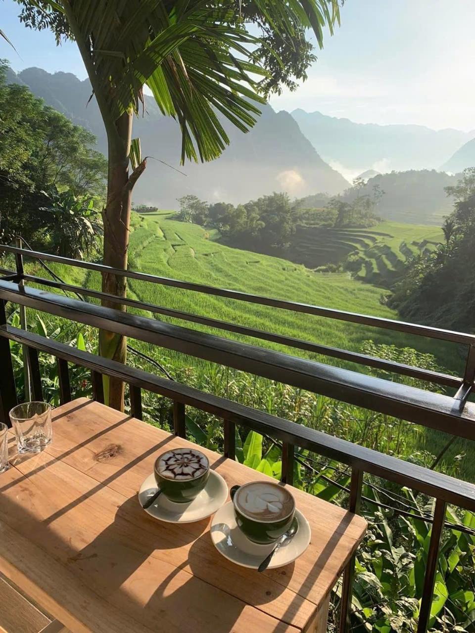Bed and Breakfast Puluong Aroma Huong Ba Thuoc Esterno foto